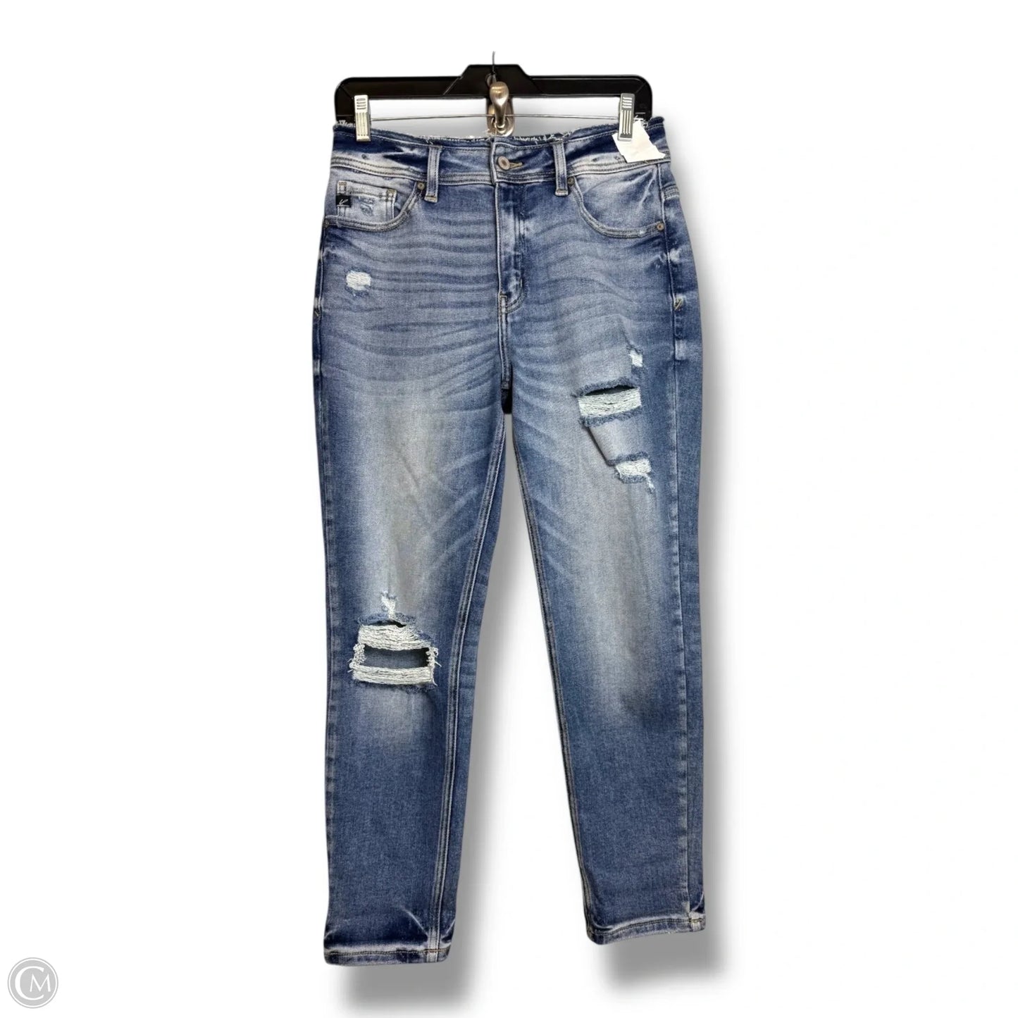 Jeans Straight By Kancan In Blue Denim, Size: 6