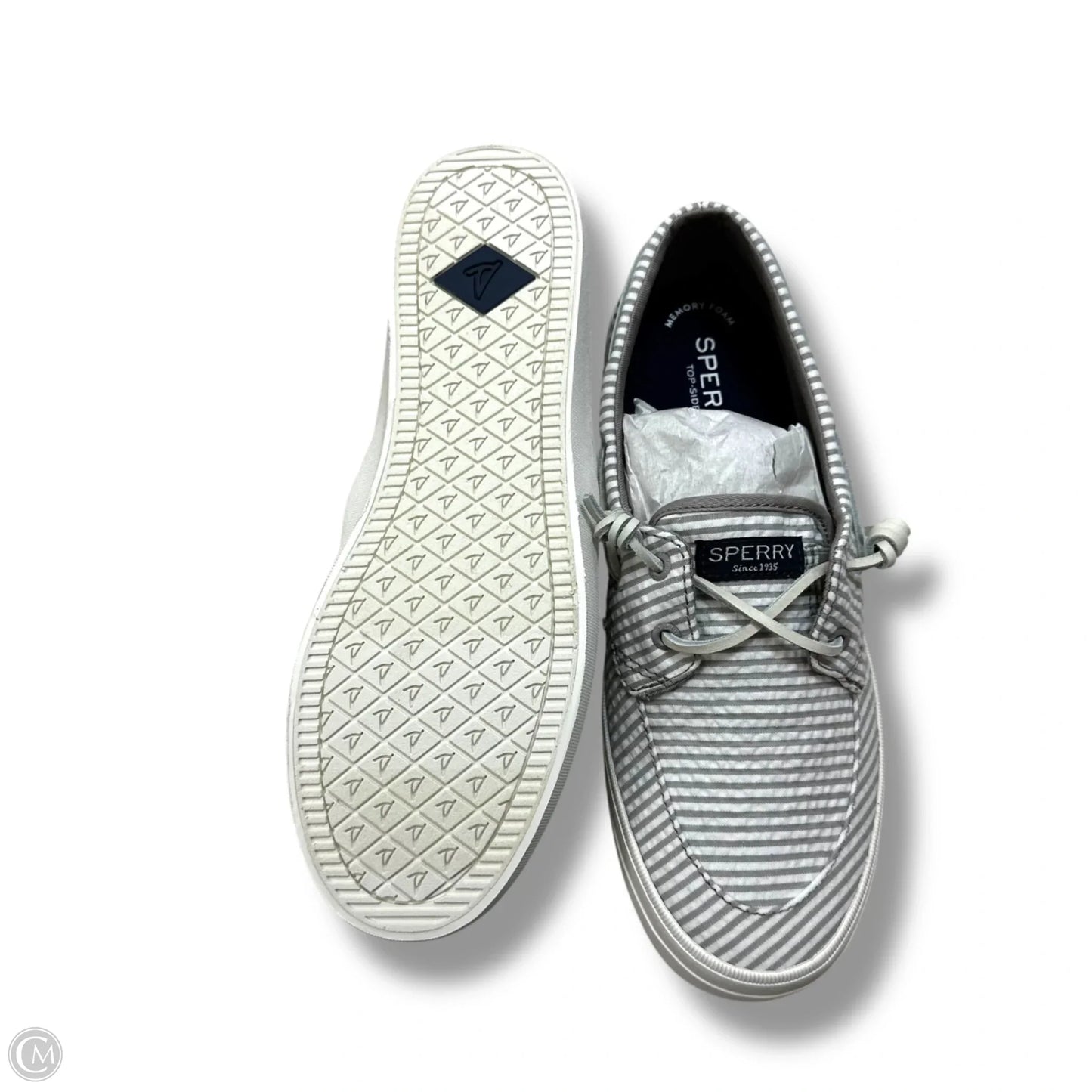 Shoes Flats By Sperry In Striped Pattern, Size: 8