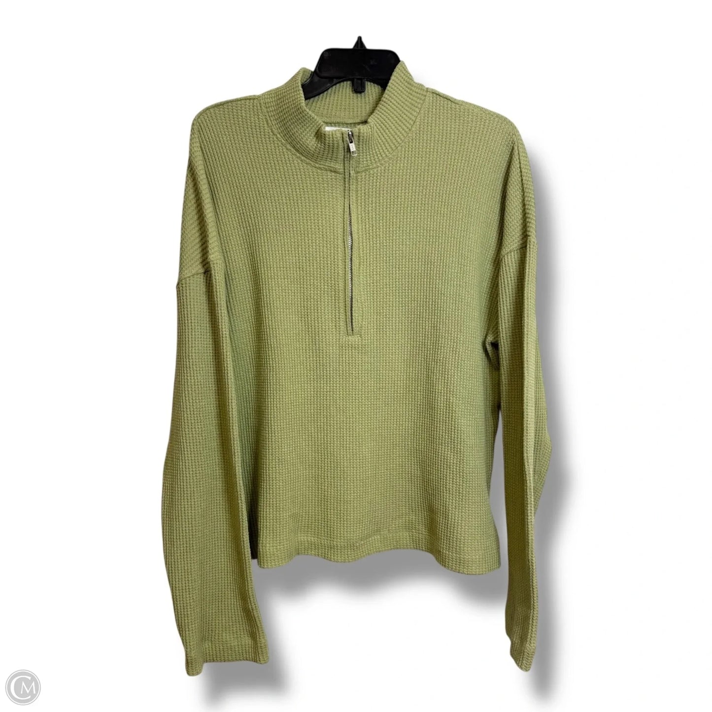 Top Long Sleeve By Reformation In Green, Size: Xl