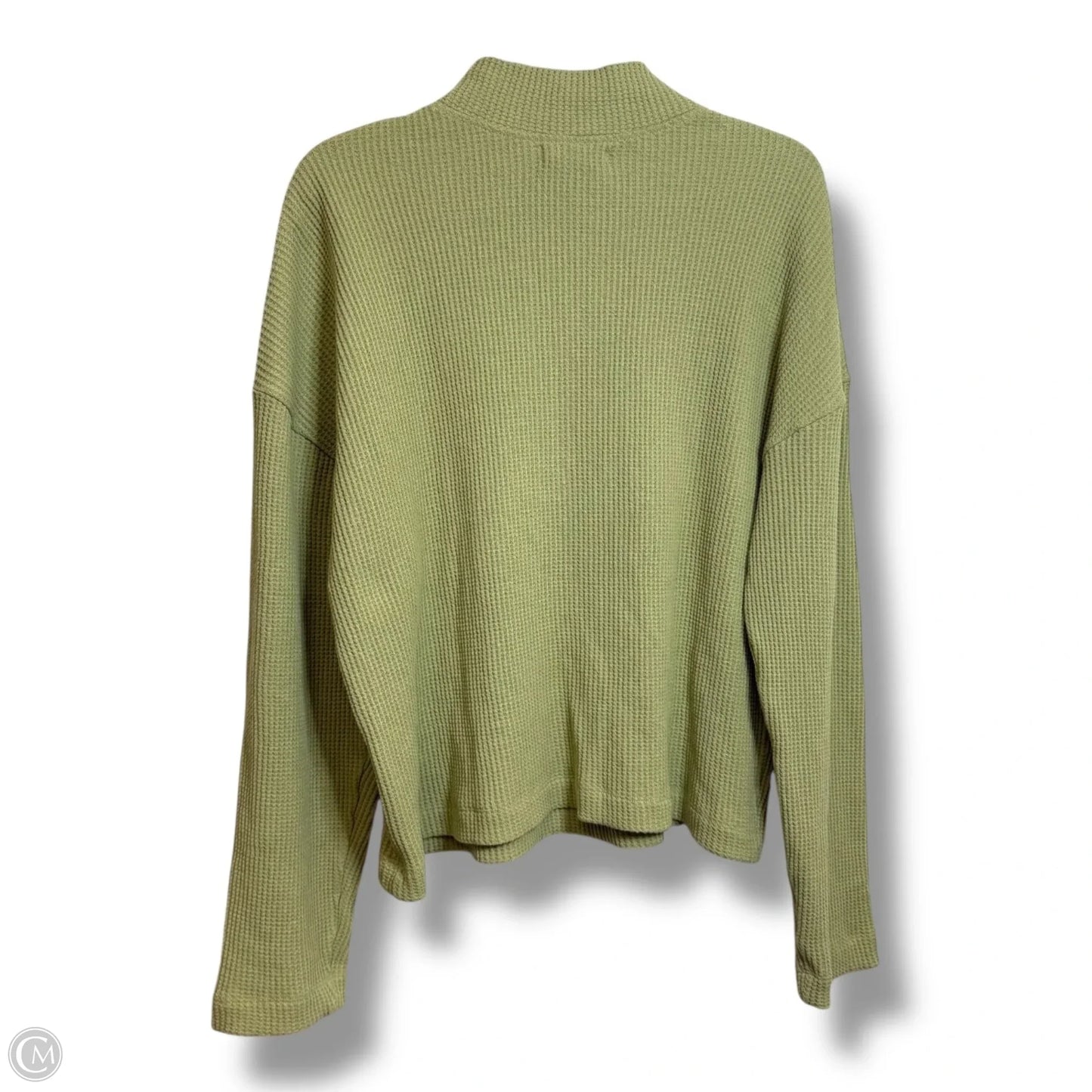 Top Long Sleeve By Reformation In Green, Size: Xl