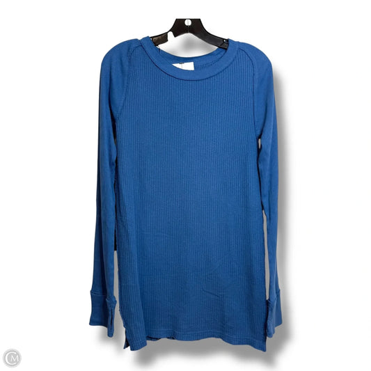 Tunic Long Sleeve By We The Free In Blue, Size: S
