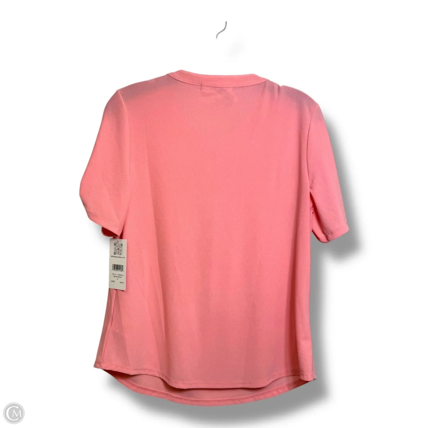 Top Short Sleeve By 89th And Madison In Pink, Size: M