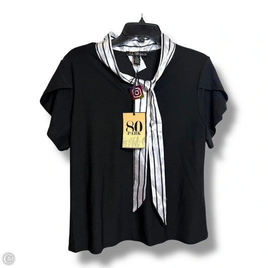 Top Short Sleeve By Cmf In Black, Size: Xl