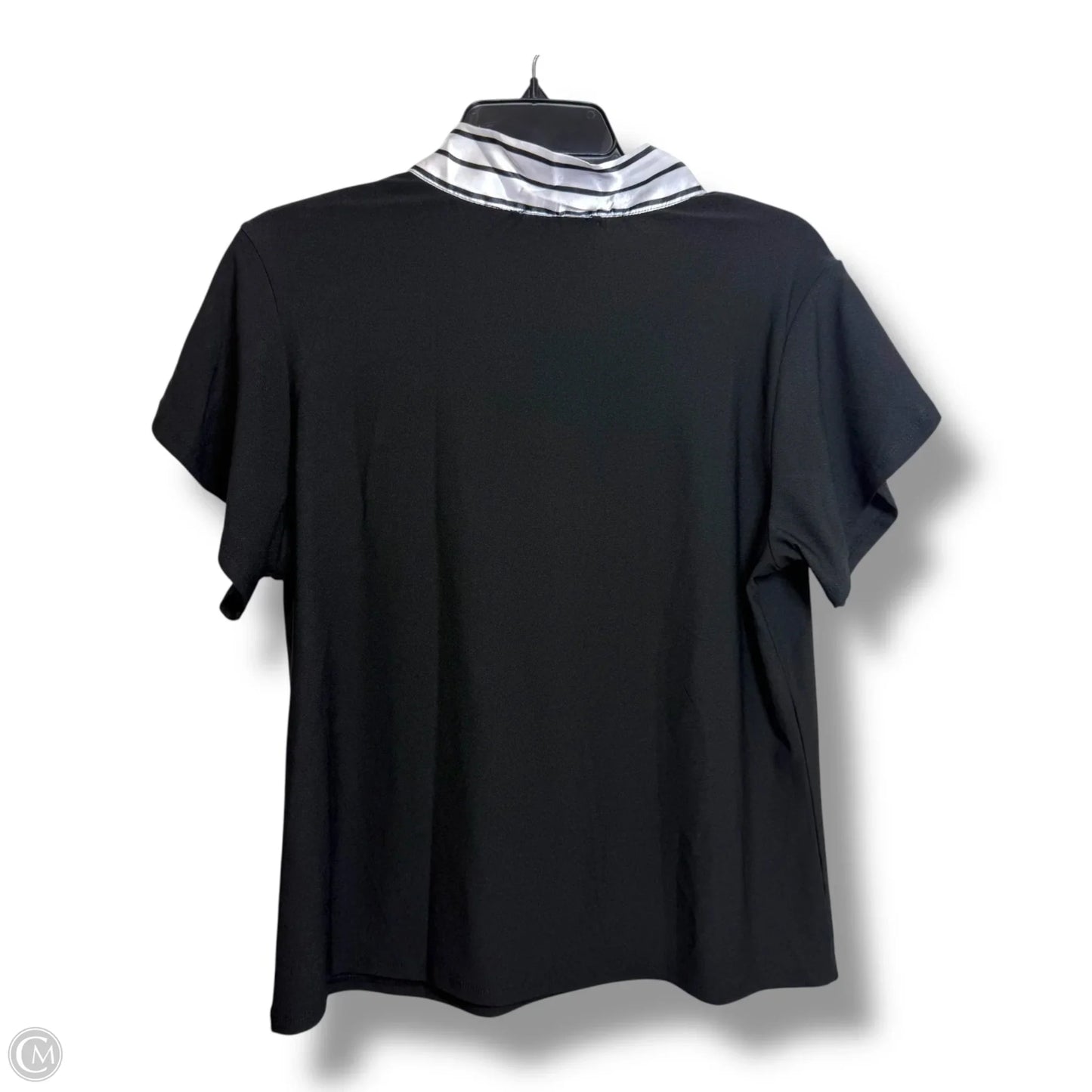 Top Short Sleeve By Cmf In Black, Size: Xl