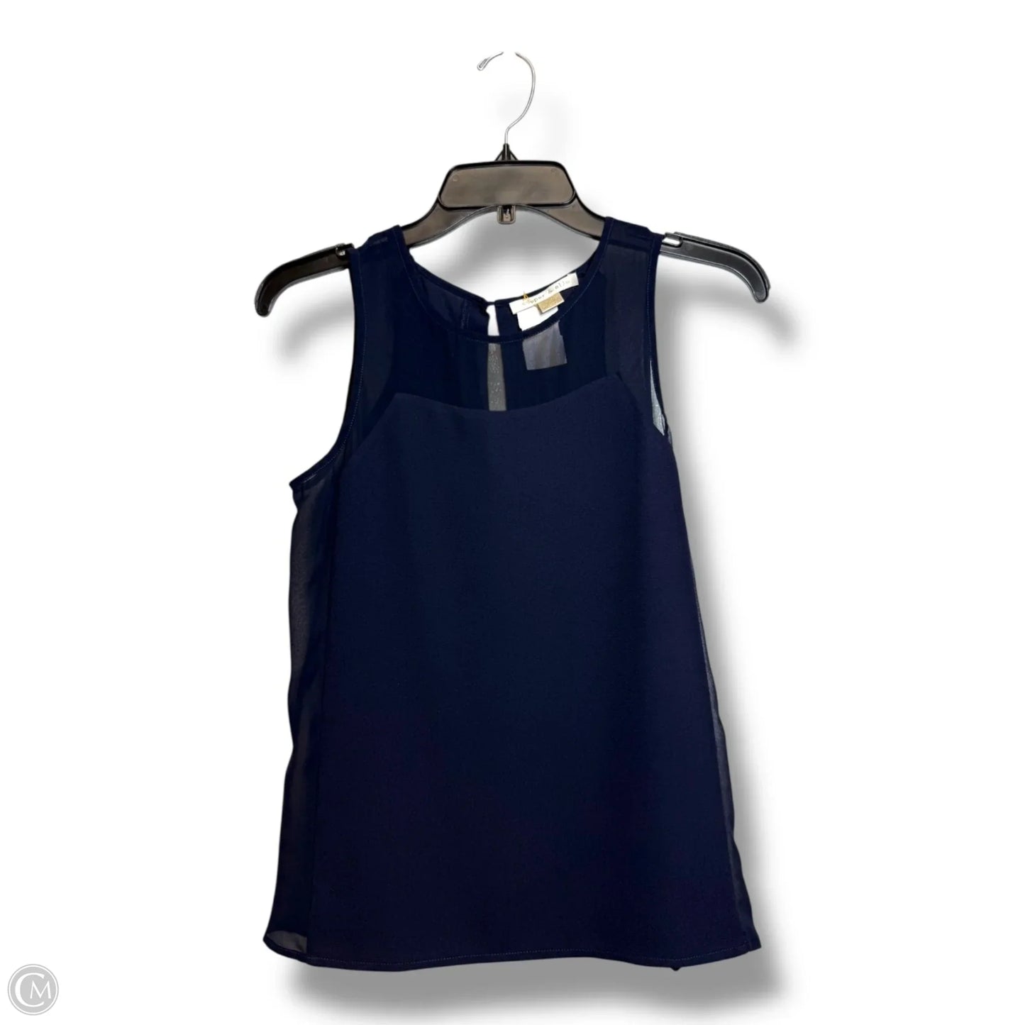 Top Sleeveless By Cme In Navy, Size: Xs