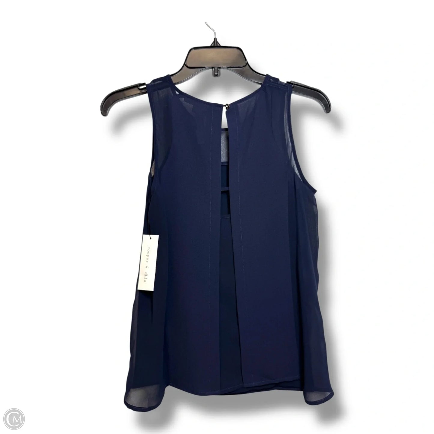 Top Sleeveless By Cme In Navy, Size: Xs