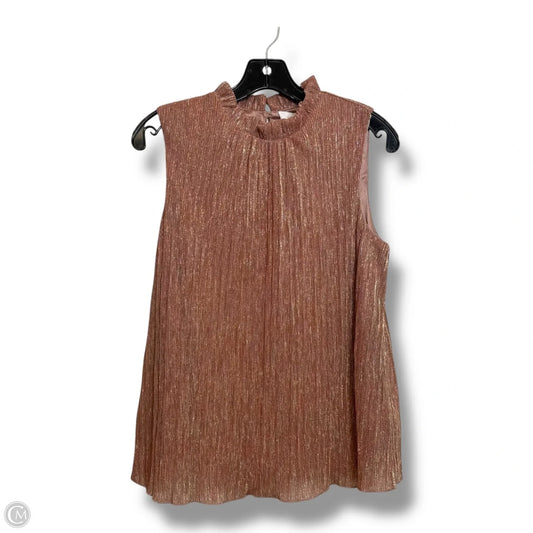 Top Sleeveless By Eri + Ali In Mauve, Size: Xs