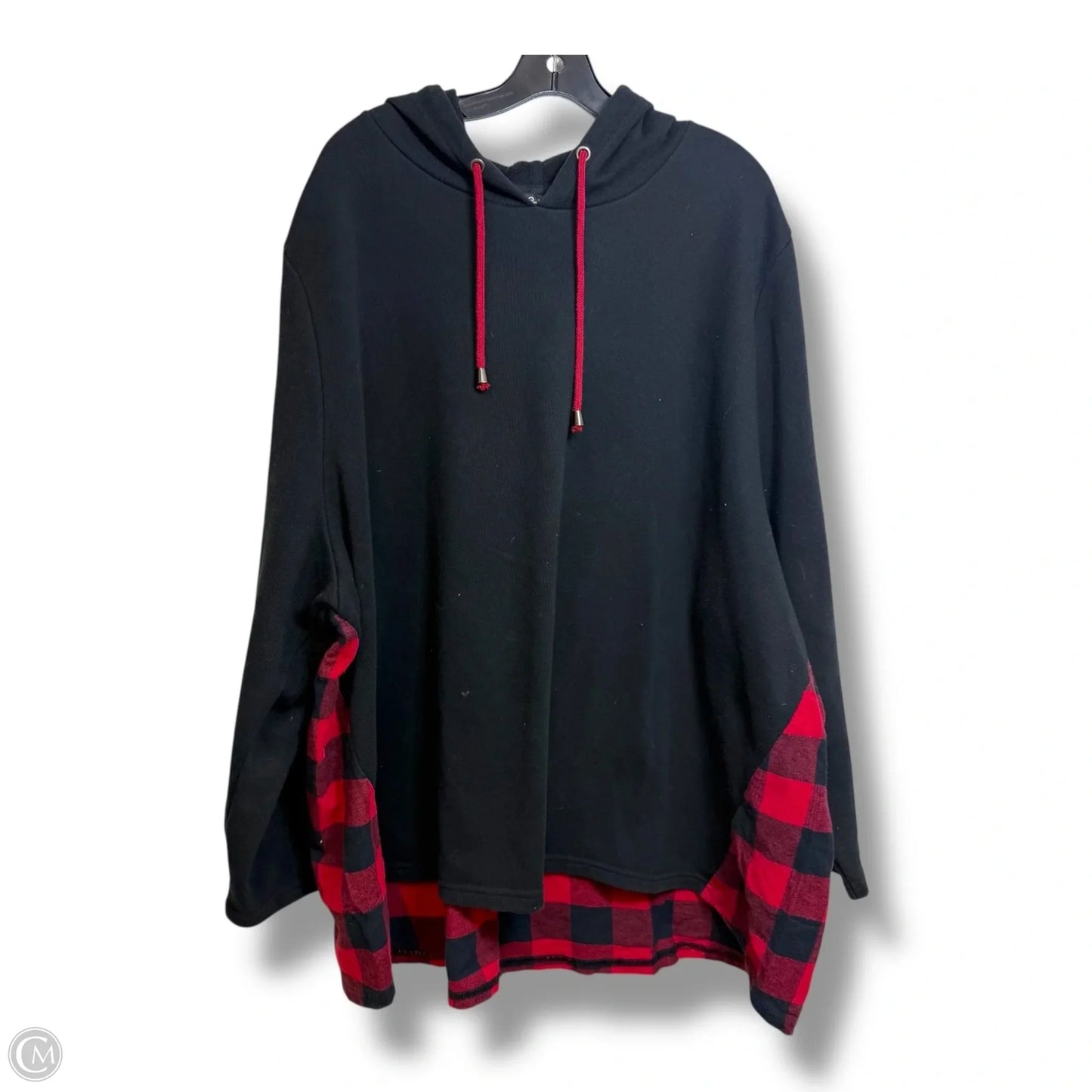 Sweatshirt Hoodie By Cme In Black, Size: 4x