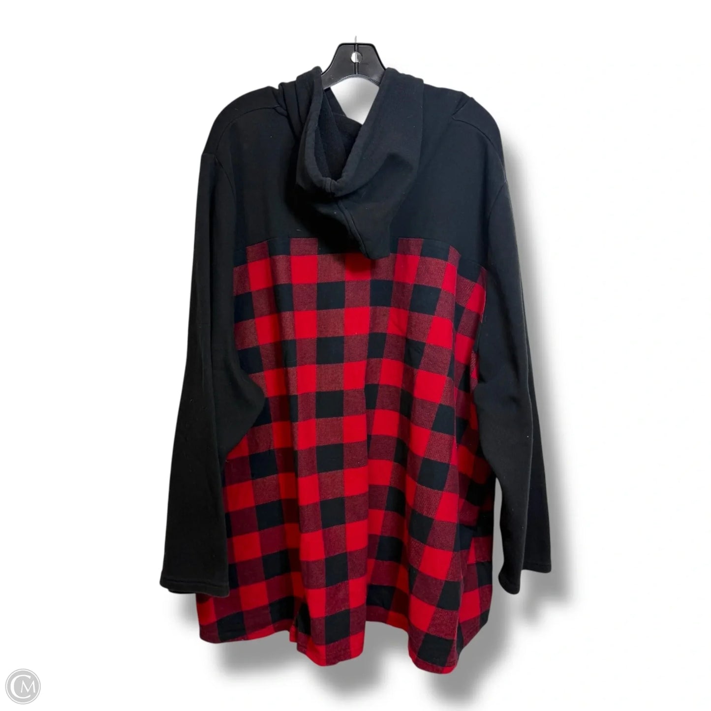 Sweatshirt Hoodie By Cme In Black, Size: 4x