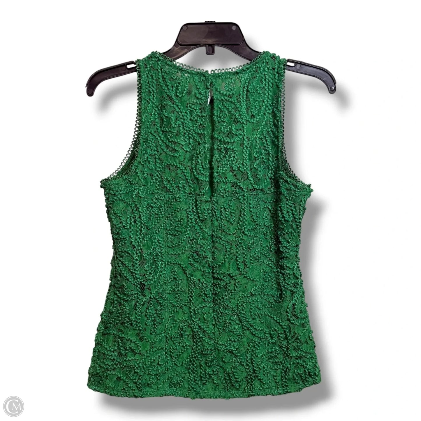 Top Sleeveless By Clothes Mentor In Green, Size: M