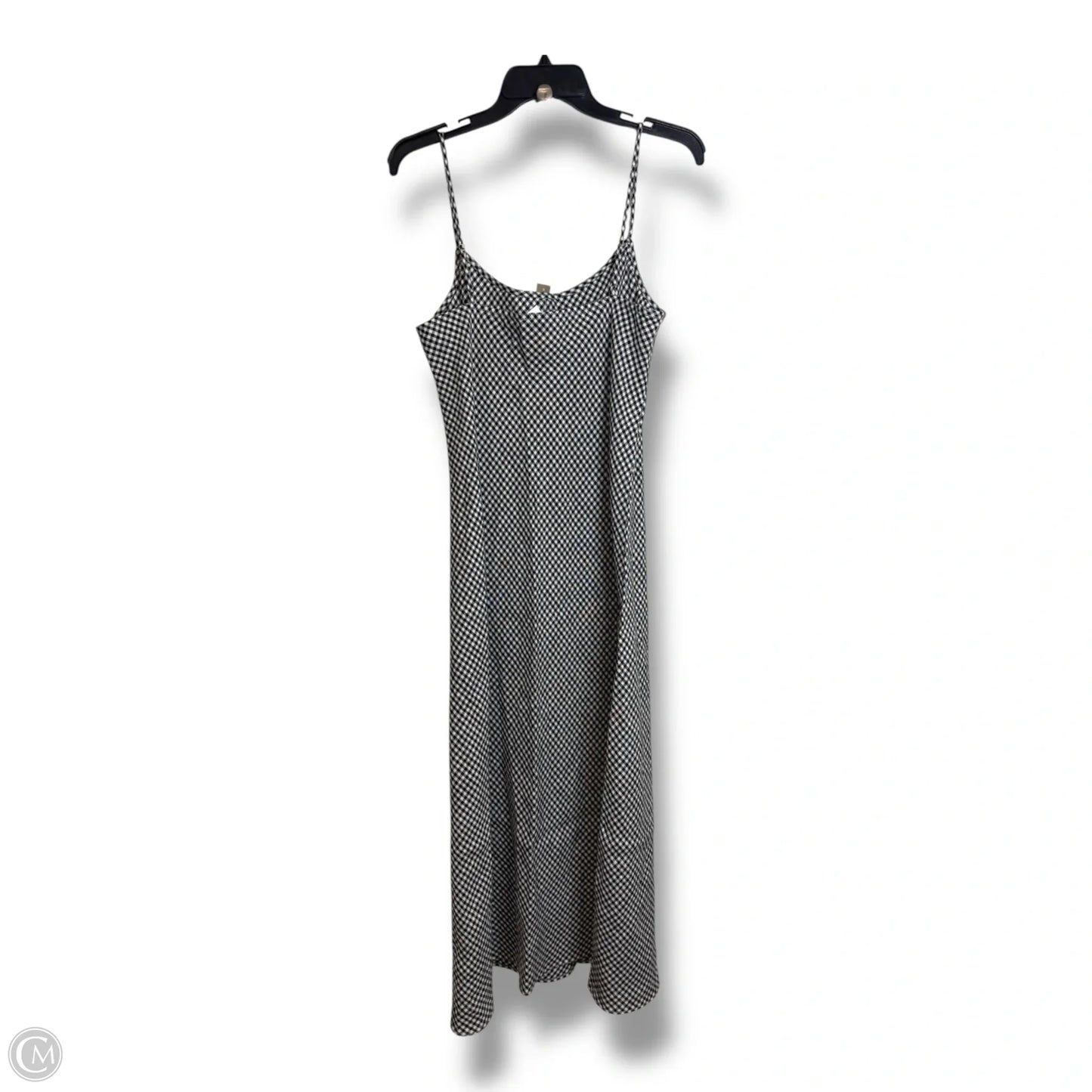 Dress Casual Midi By J. Crew In Checkered Pattern, Size: 8