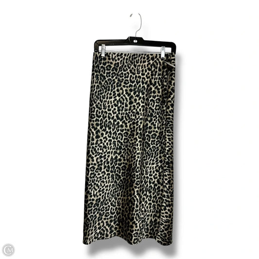 Skirt Midi By Blue Rain In Animal Print, Size: L
