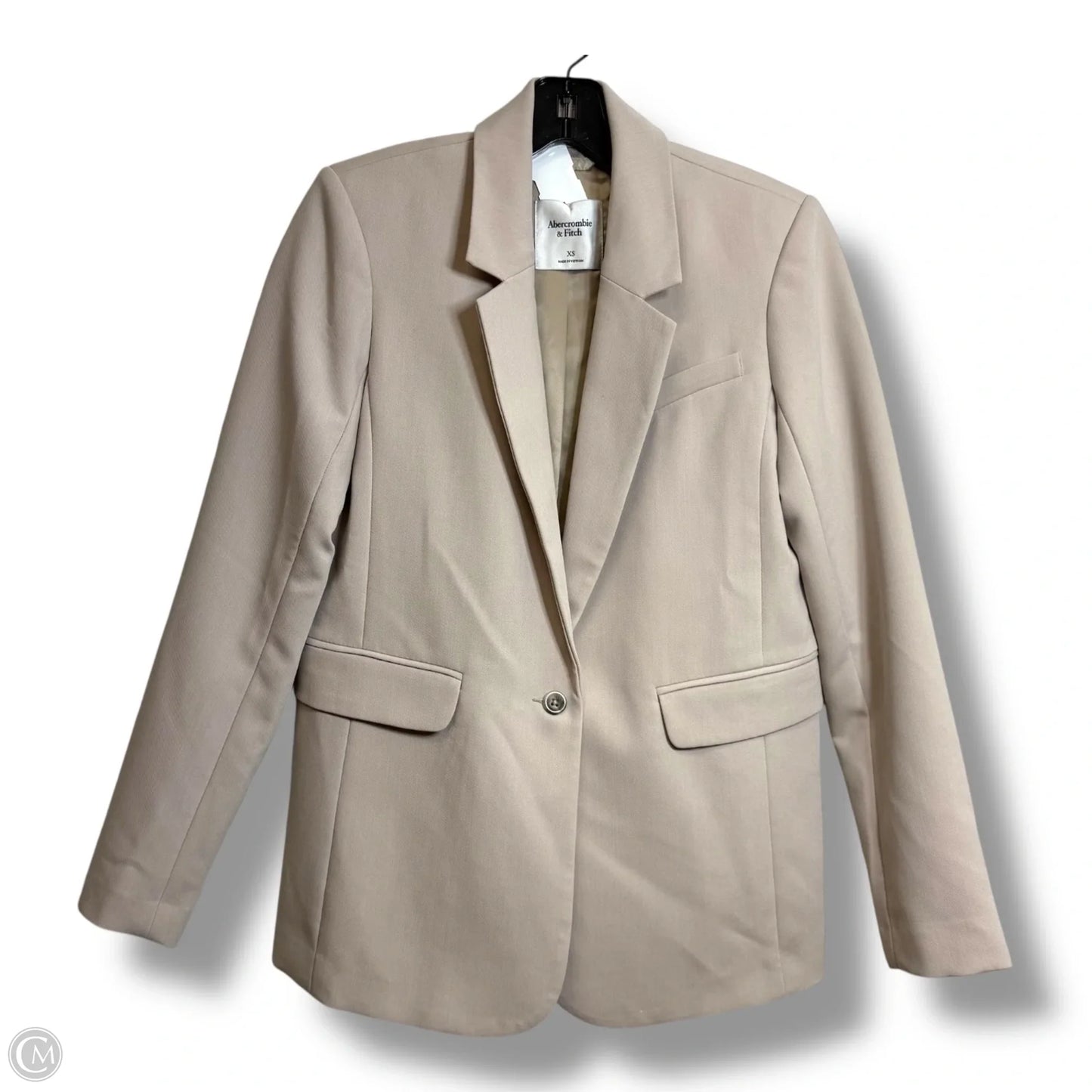 Blazer By Abercrombie And Fitch In Tan, Size: Xs