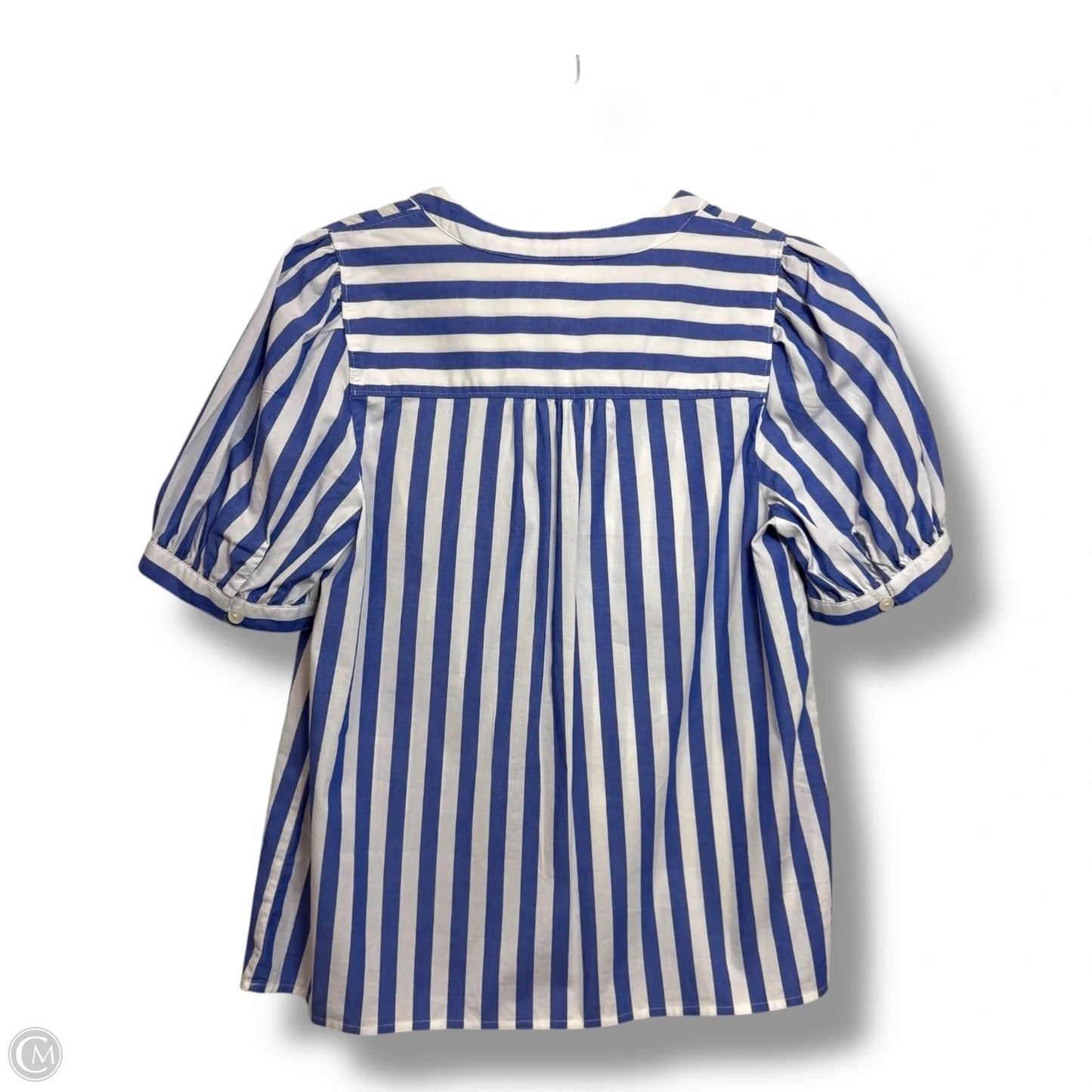 Top Short Sleeve By J. Crew In Striped Pattern, Size: Xs