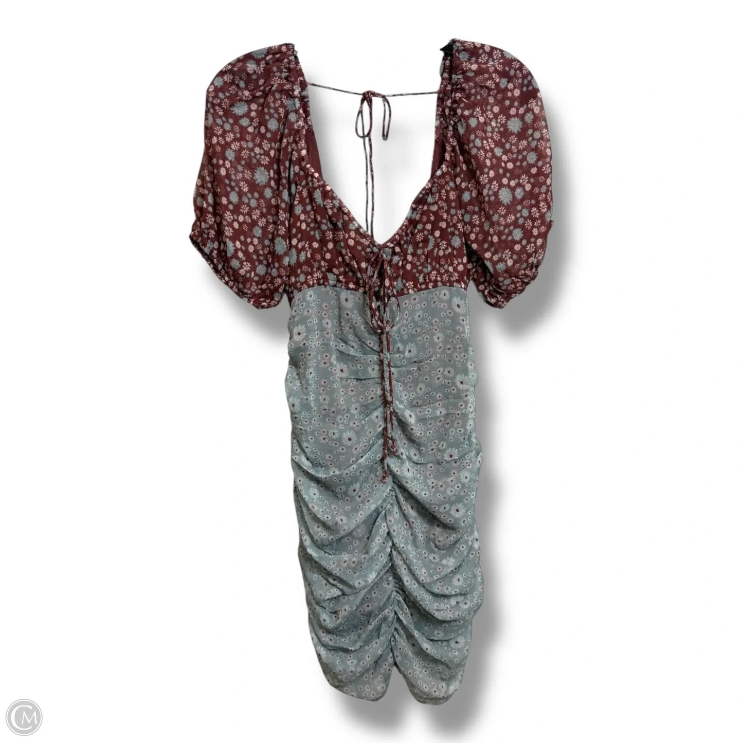 Dress Casual Short By Free People In Floral Print, Size: Xs