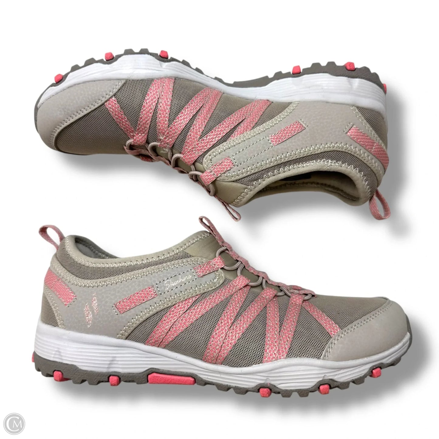 Shoes Sneakers By Skechers In Tan, Size: 8