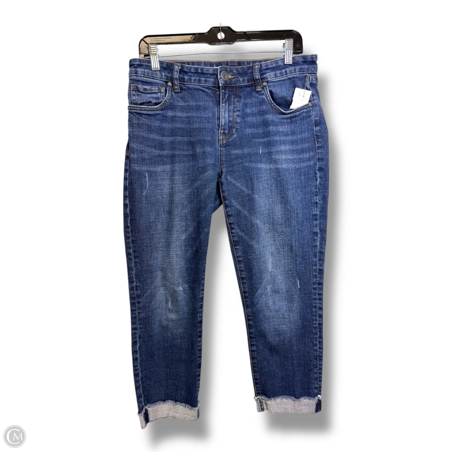 Jeans Boyfriend By Kut In Blue Denim, Size: 6