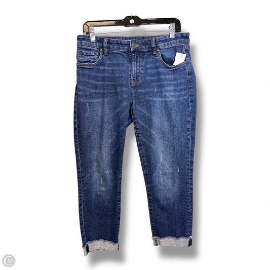 Jeans Boyfriend By Kut In Blue Denim, Size: 6