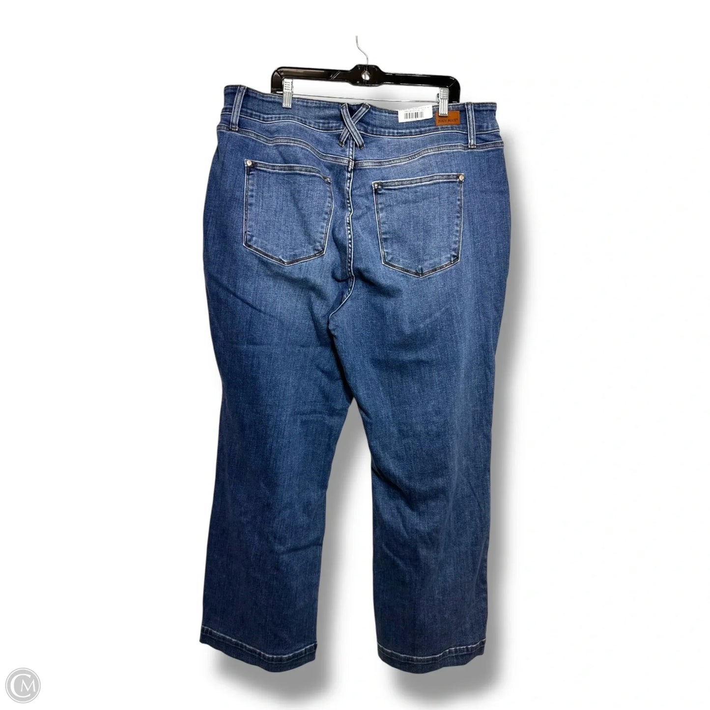 Jeans Wide Leg By Judy Blue In Blue Denim, Size: 24