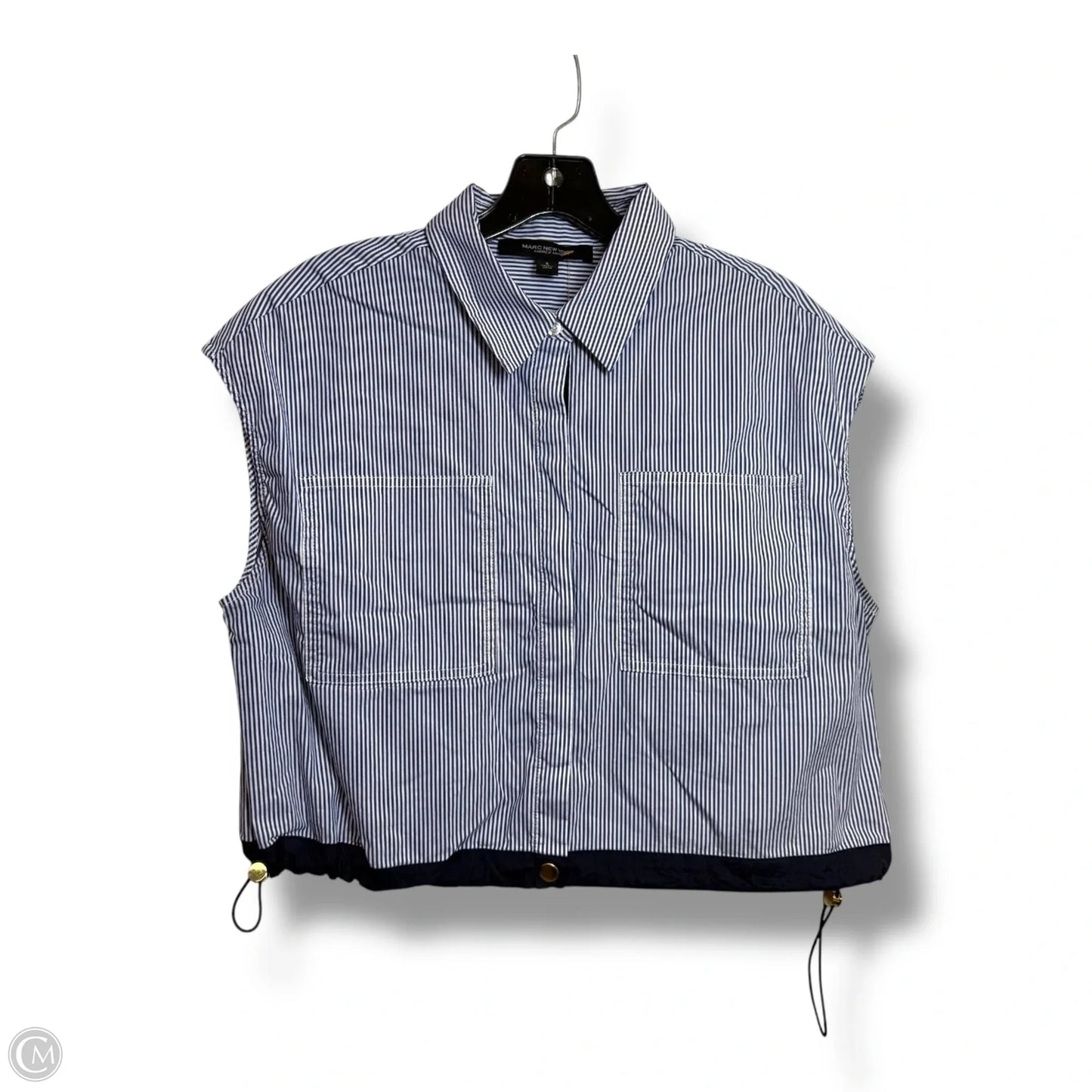 Top Sleeveless By Marc New York In Striped Pattern, Size: S