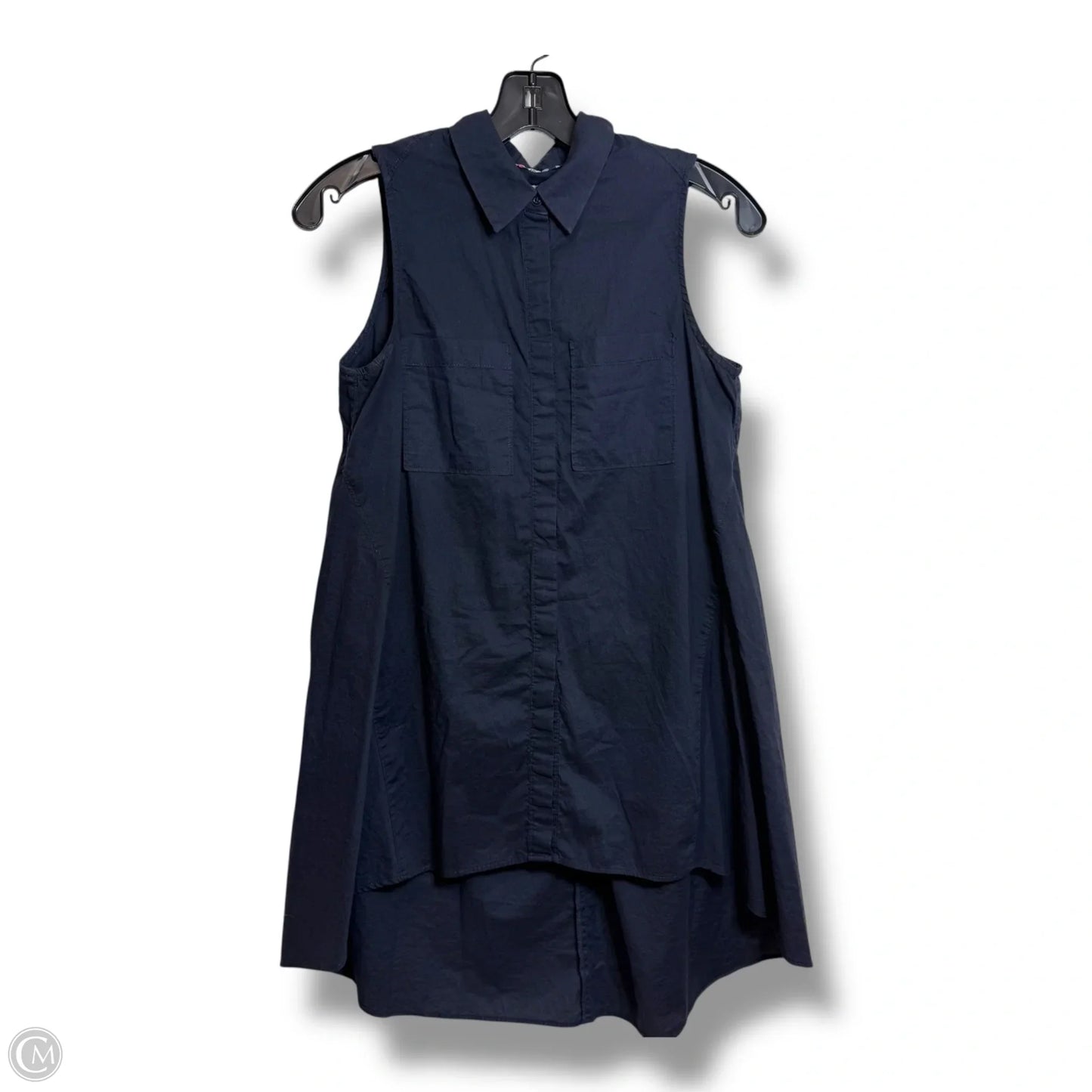 Top Sleeveless By Hd In Paris In Navy, Size: Xs