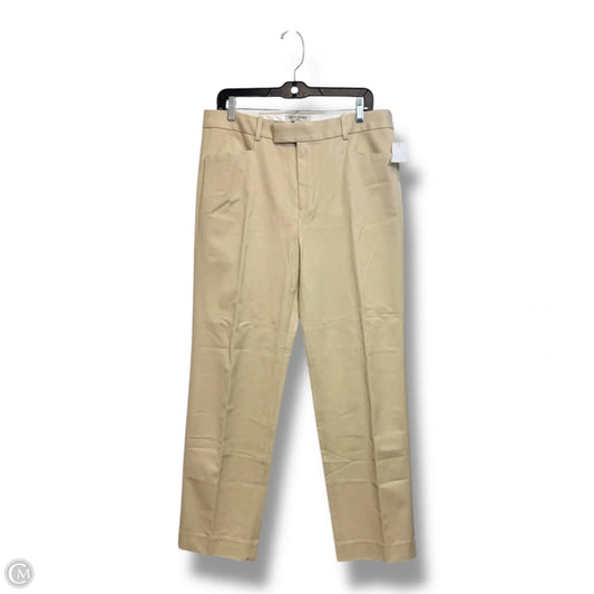 Pants Dress By Banana Republic In Tan, Size: 12