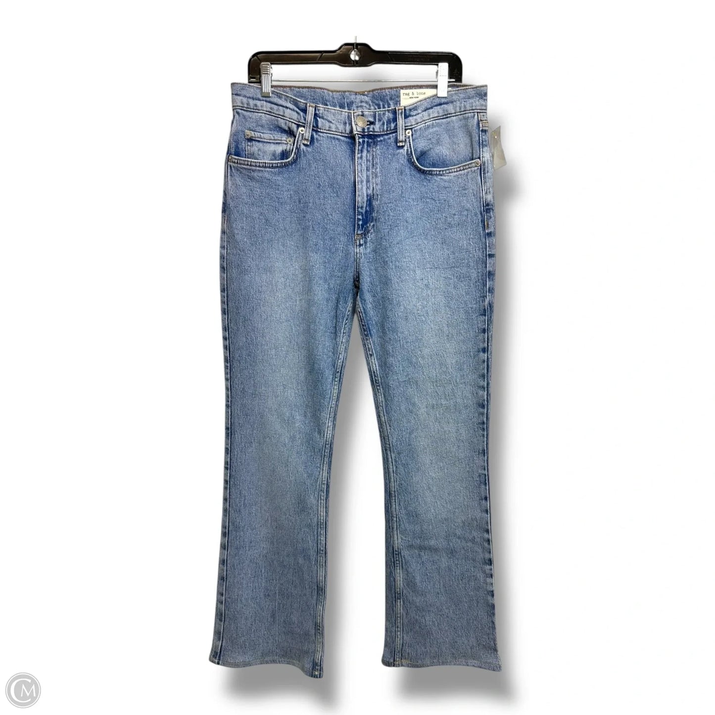 Jeans Peyton mid rise bootcut  By Rag And Bone In Blue Denim, Size: 12