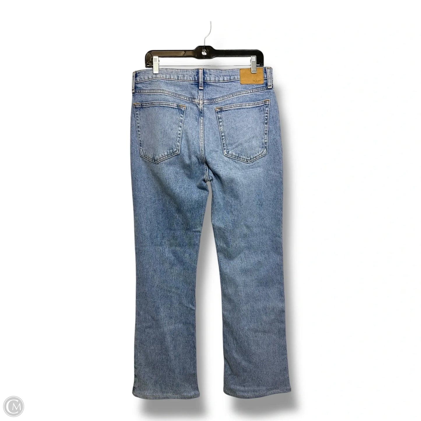 Jeans Peyton mid rise bootcut  By Rag And Bone In Blue Denim, Size: 12