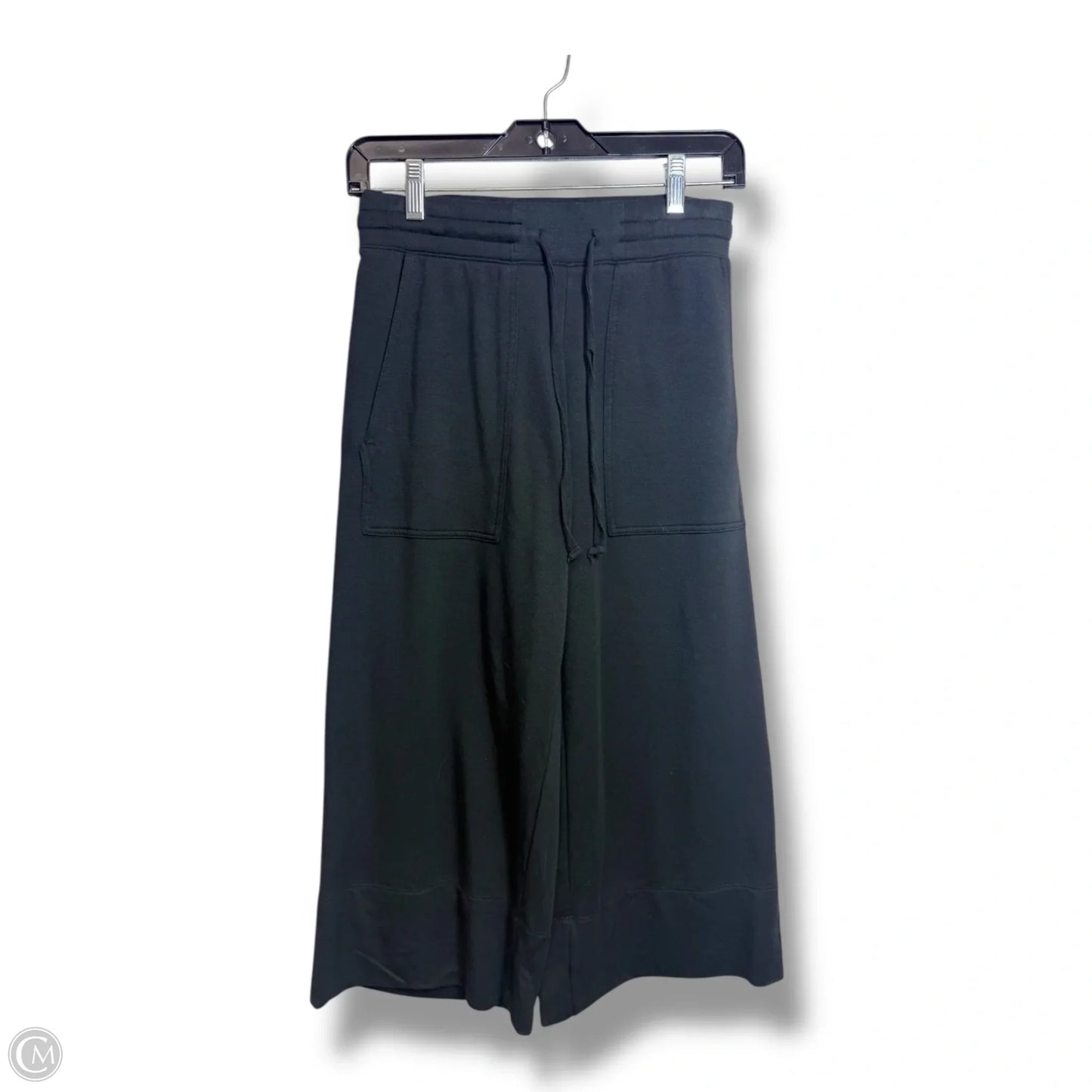 Wide leg Capris By Quince In Black, Size: Xs
