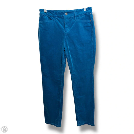 Pants Corduroy By Talbots In Teal, Size: 6p