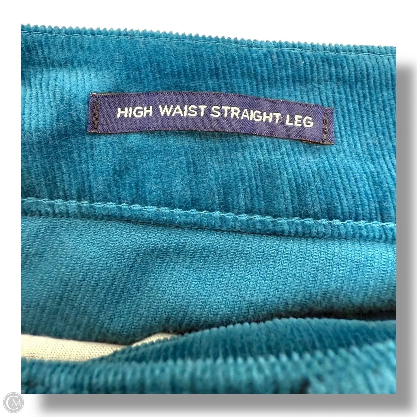 Pants Corduroy By Talbots In Teal, Size: 6p