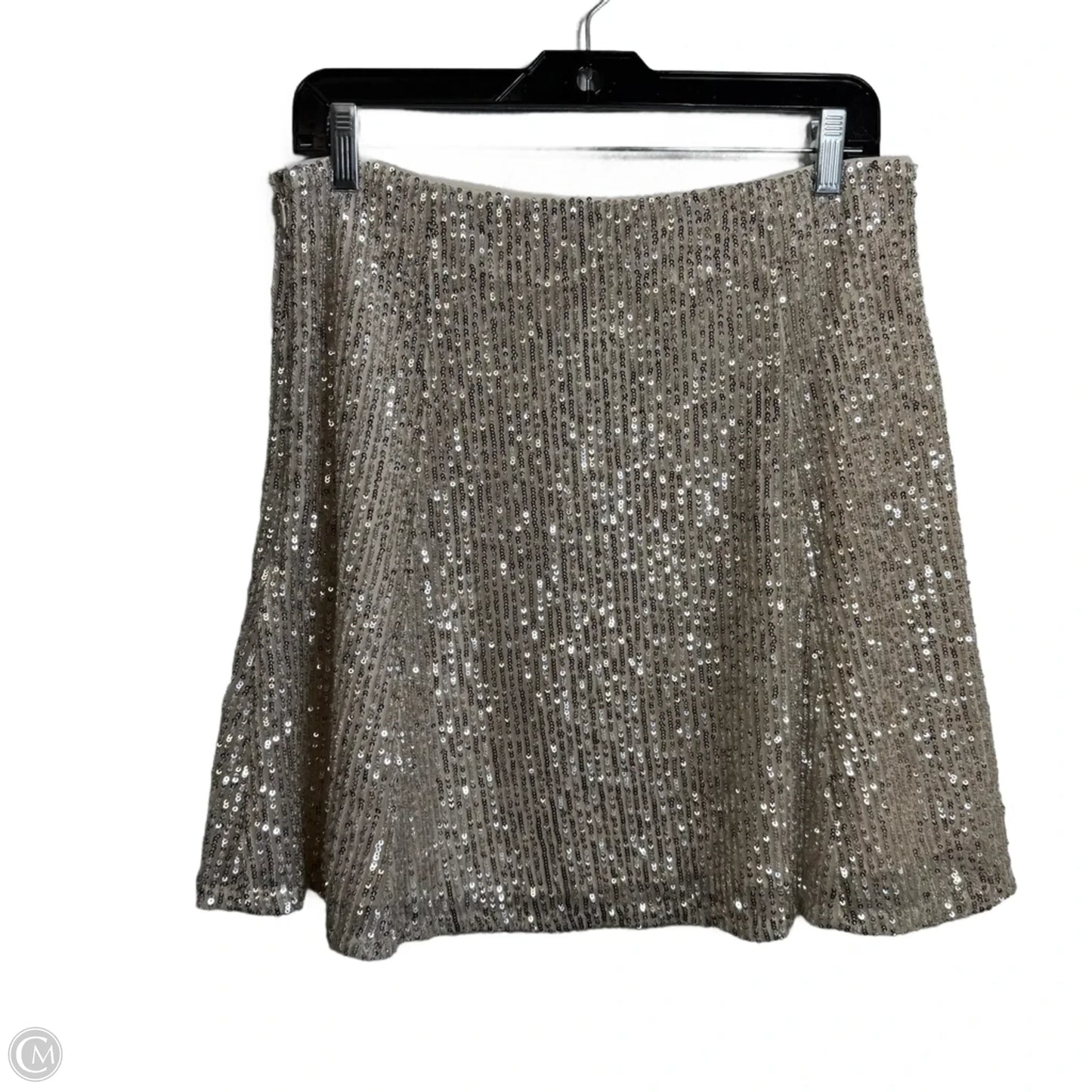Skirt Mini & Short By Loft In Silver, Size: 6