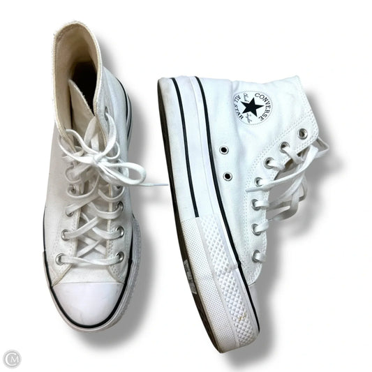 Shoes Sneakers By Converse In White, Size: 8