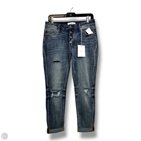 Jeans Straight By Kancan In Blue Denim, Size: 6