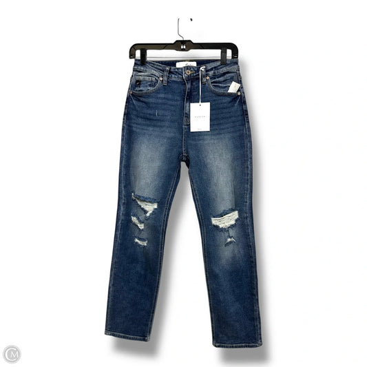 Jeans Straight By Kancan In Blue Denim, Size: 6