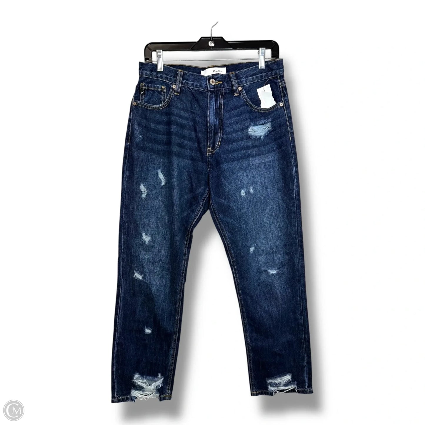 Jeans Straight By Kancan In Blue Denim, Size: 6