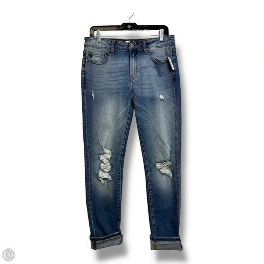 Jeans Boyfriend By Kancan In Blue Denim, Size: 6