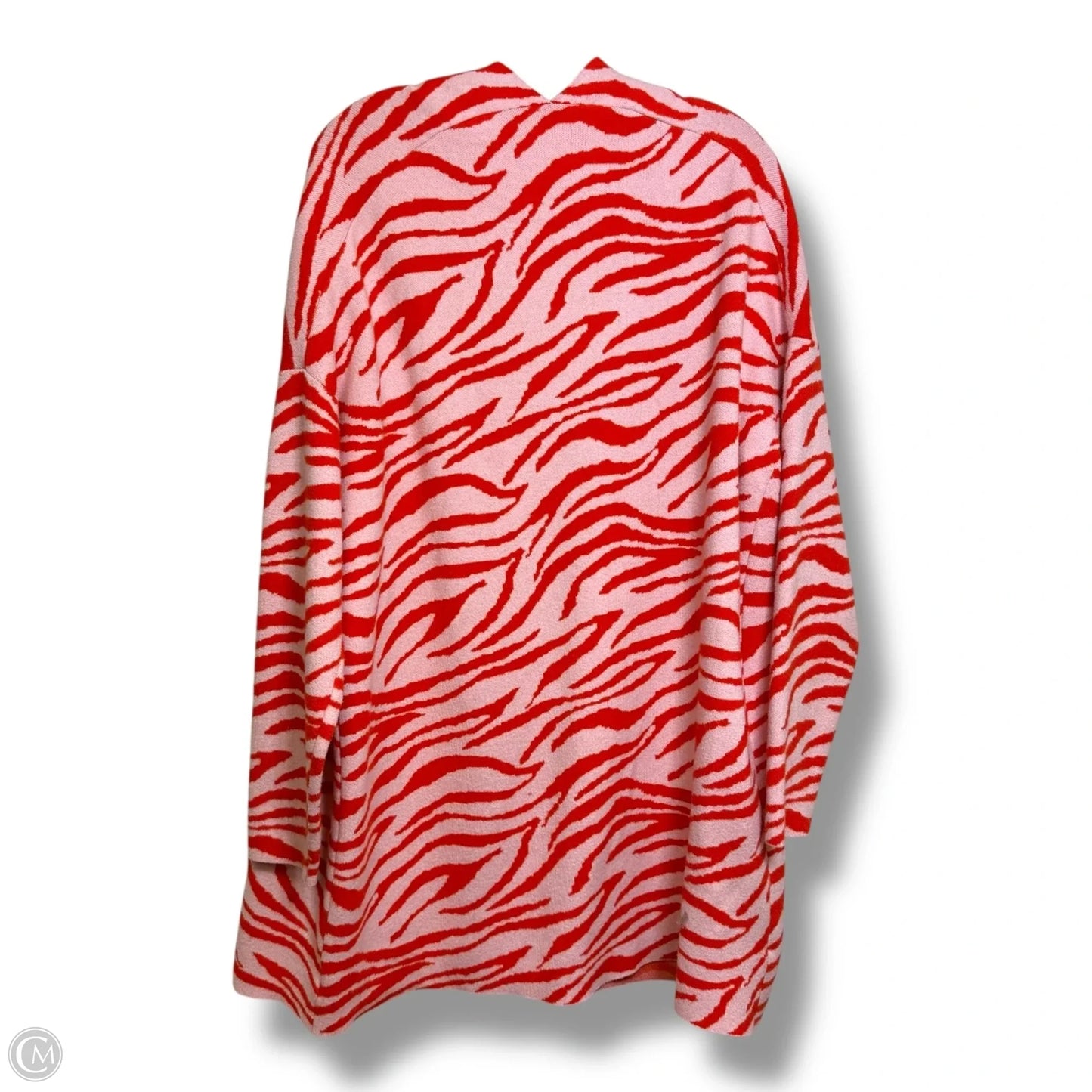 Cardigan By Crown And Ivy In Orange, Size: Xl