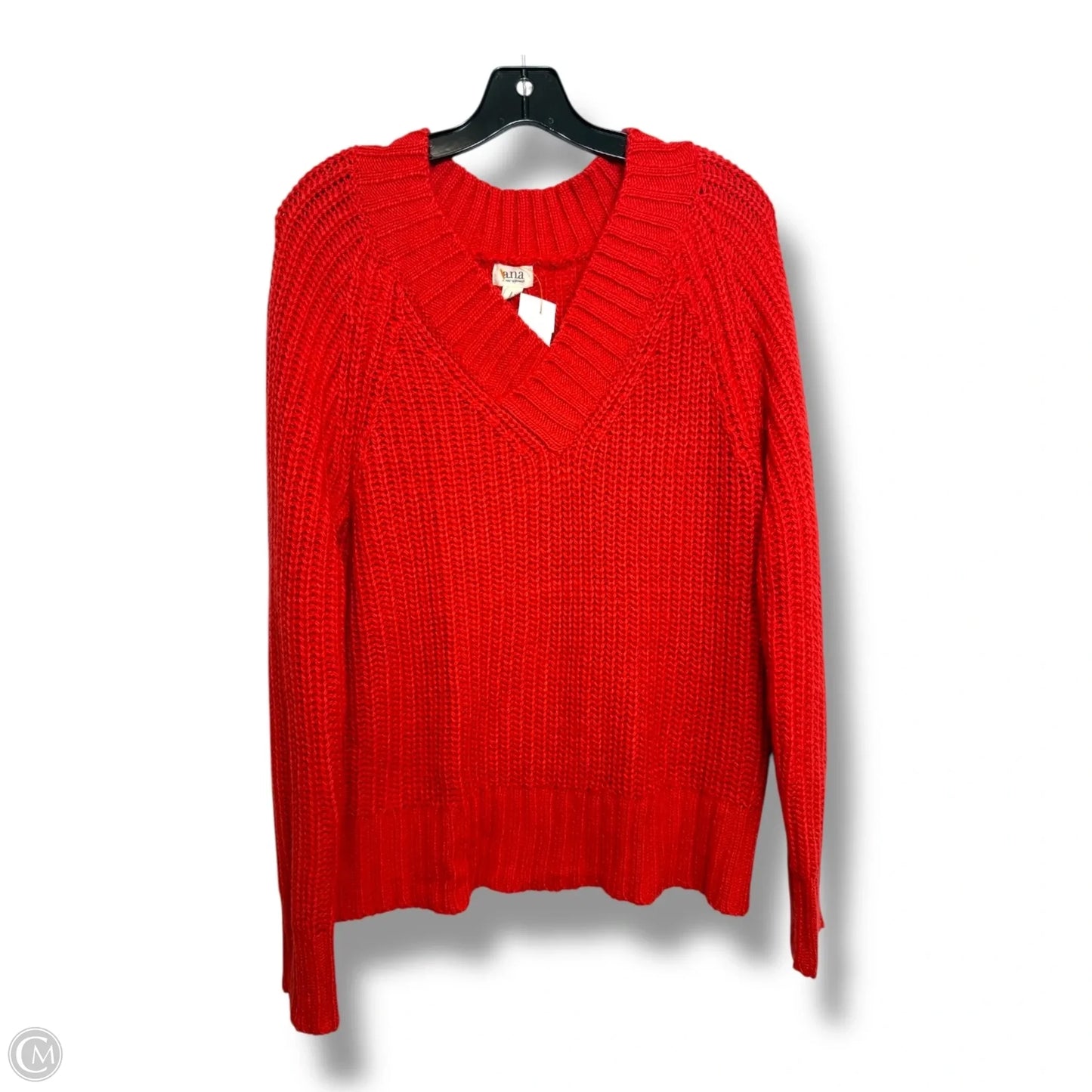 Sweater By Ana In Red, Size: M