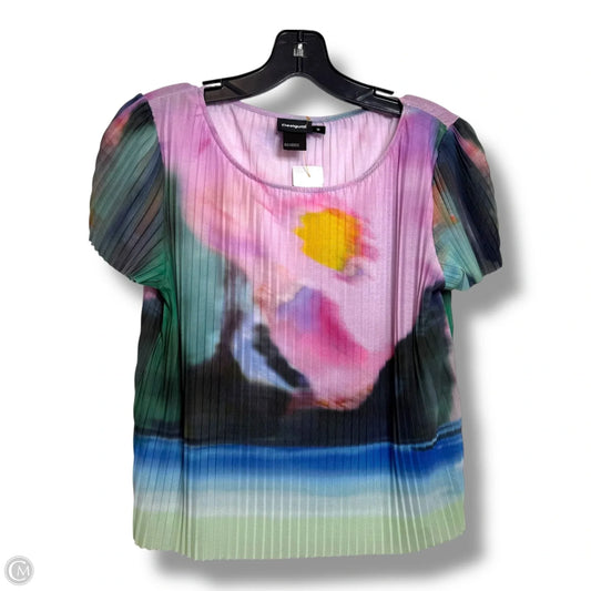 Top Short Sleeve By Desigual In Multi-colored, Size: M