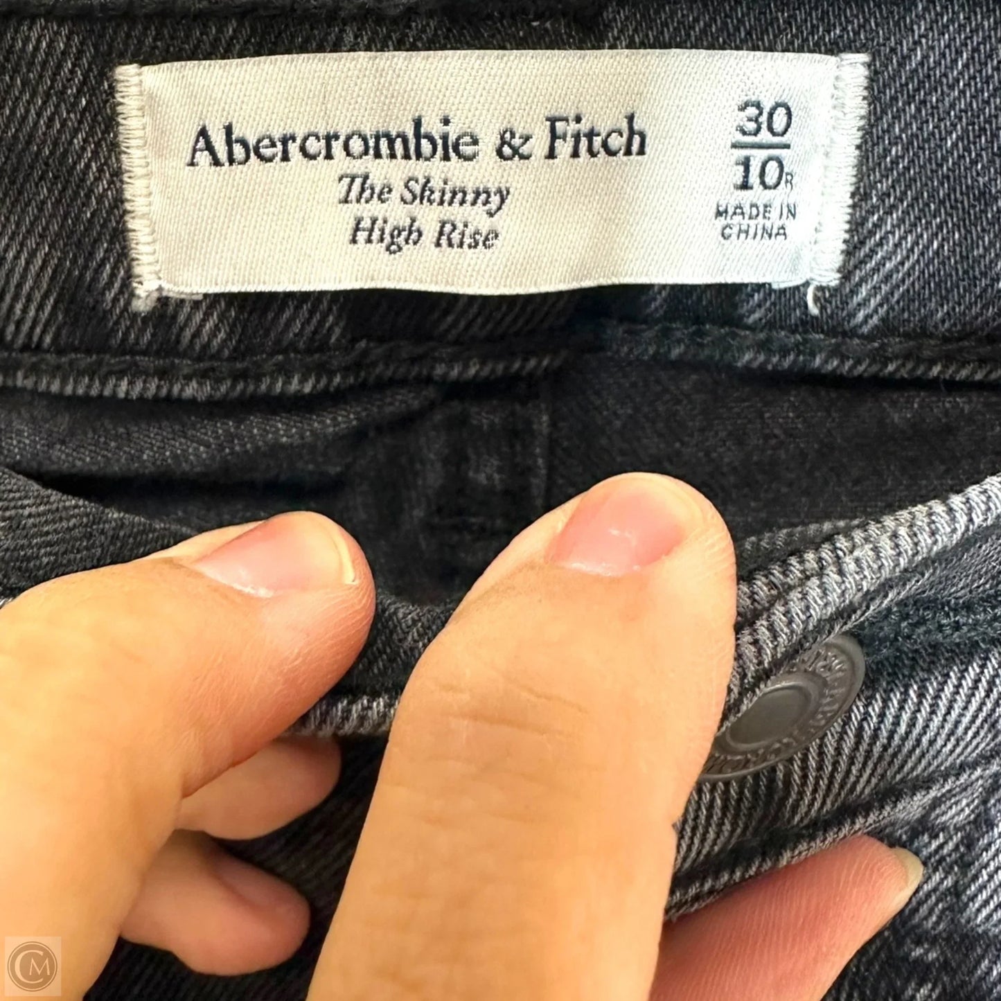 Jeans high rise skinny By Abercrombie And Fitch In Floral Print, Size: 10