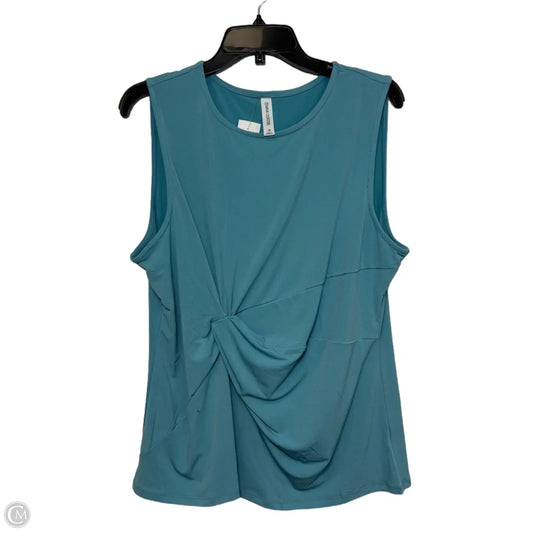 Top Sleeveless By Zenana Outfitters In Aqua, Size: 1x