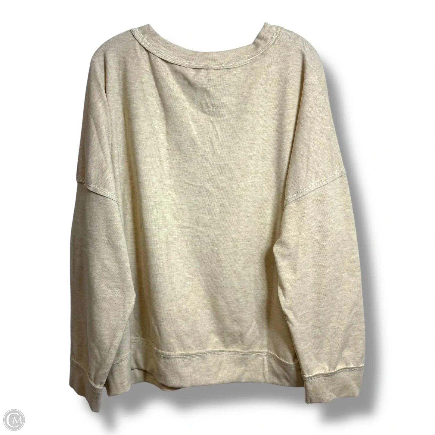 Sweatshirt Crewneck By White Birch In Tan, Size: Xl