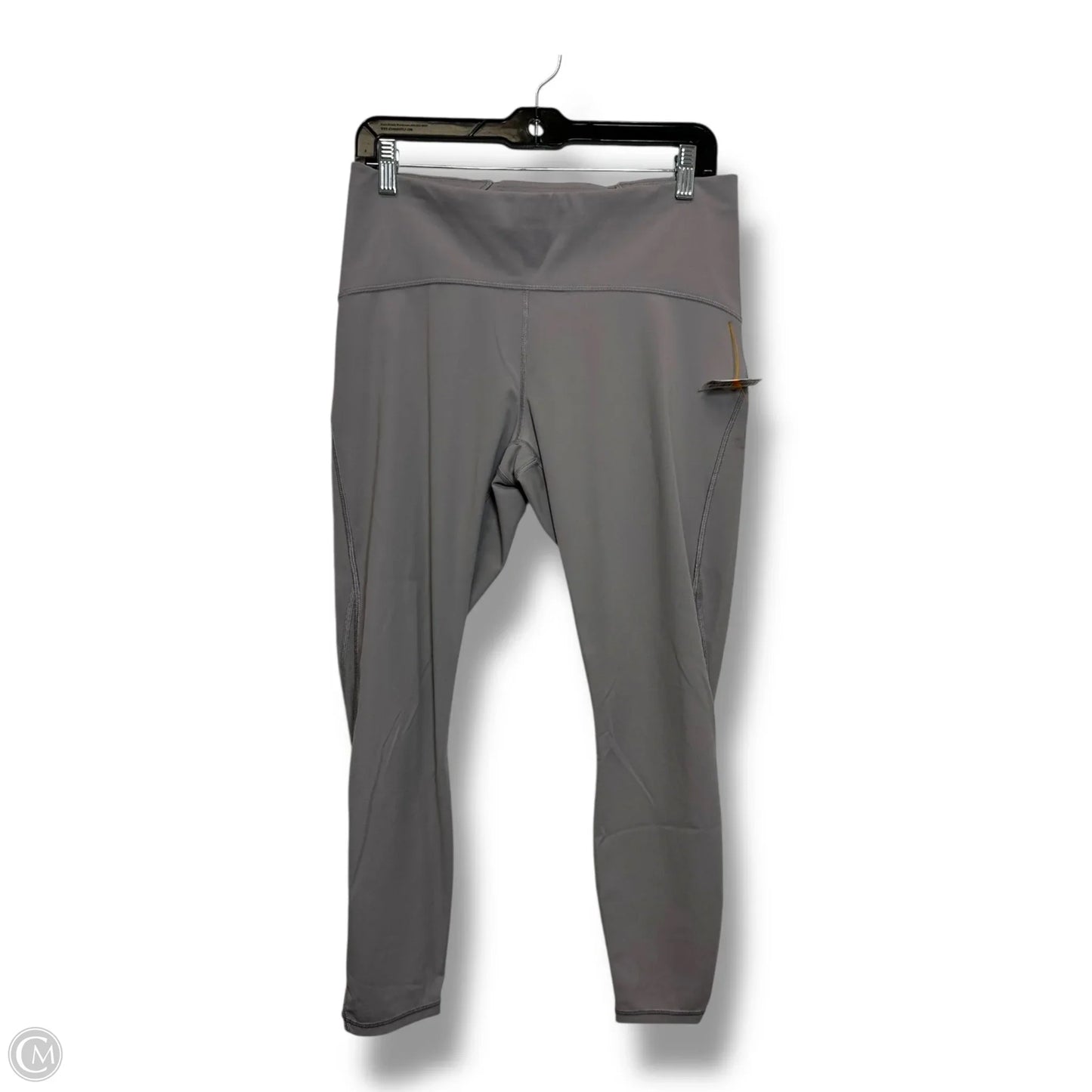 Athletic Leggings By Lululemon In Grey, Size: 12