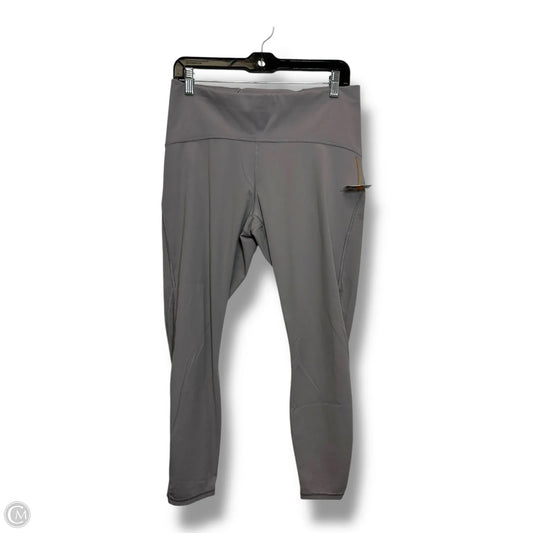 Athletic Leggings By Lululemon In Grey, Size: 12