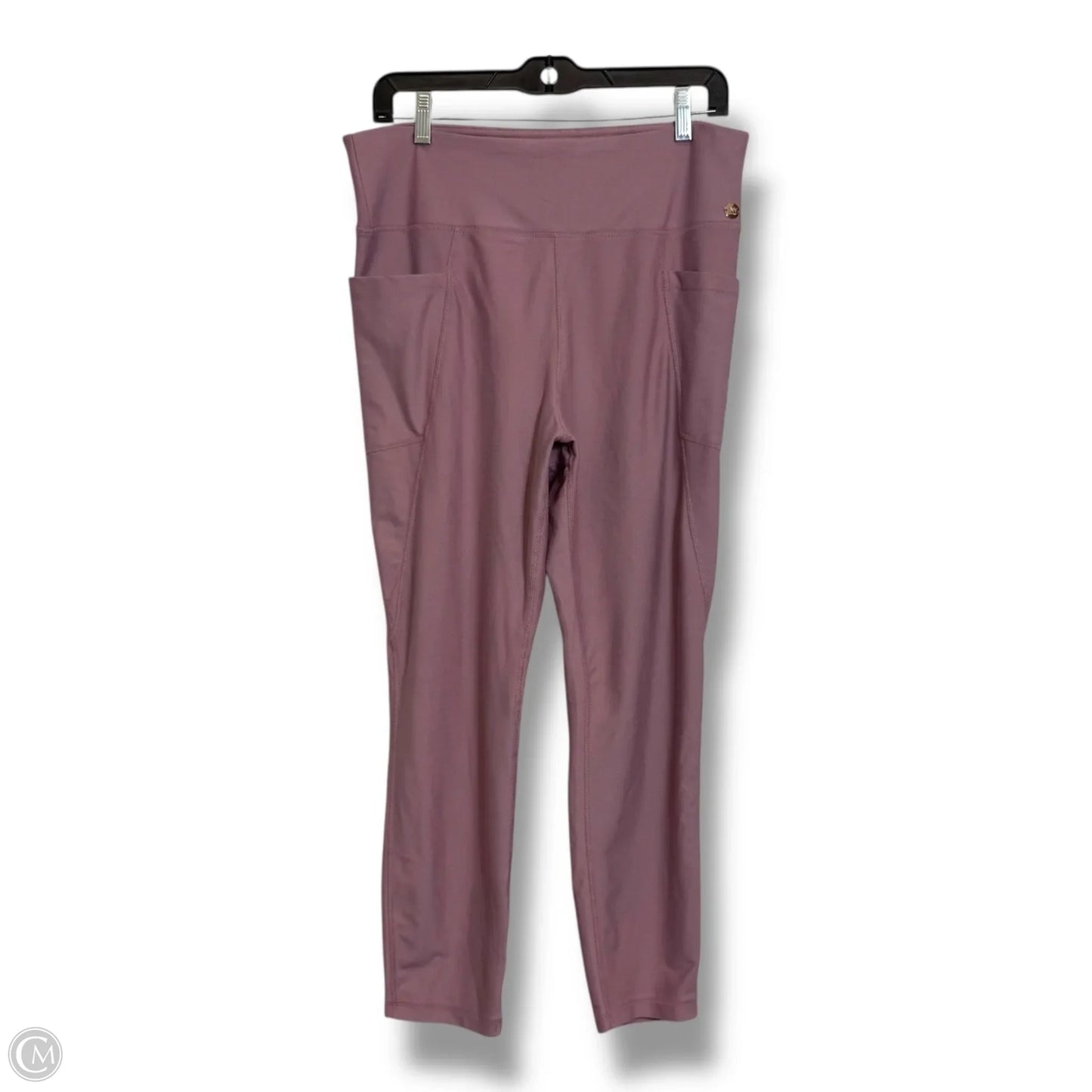 Athletic Leggings By Jones New York In Mauve, Size: 1x