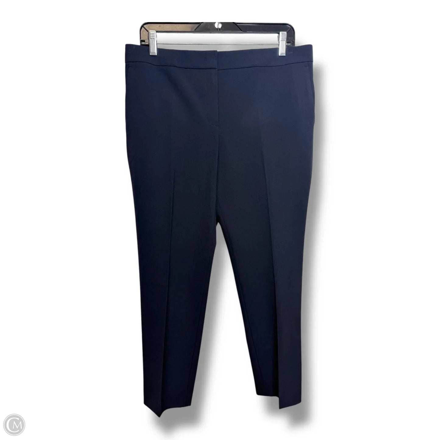 Mid rise Pants Cropped By Ann Taylor In Navy, Size: 10p