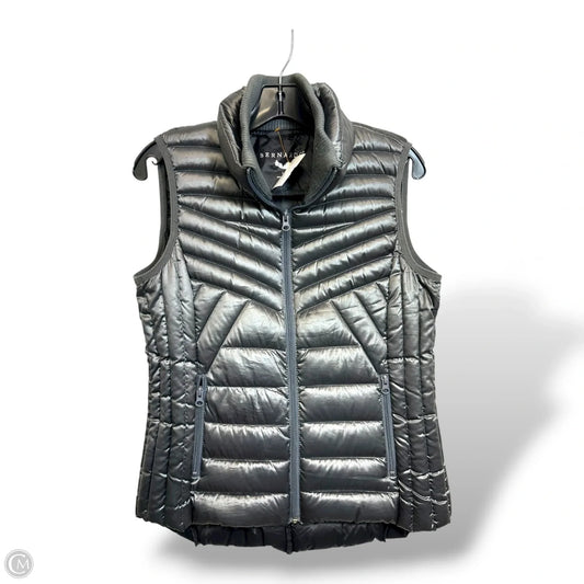 Vest Puffer & Quilted By Bernardo In Grey, Size: S