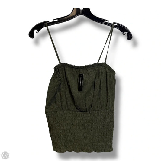 Tank Top By Express In Green, Size: Xs