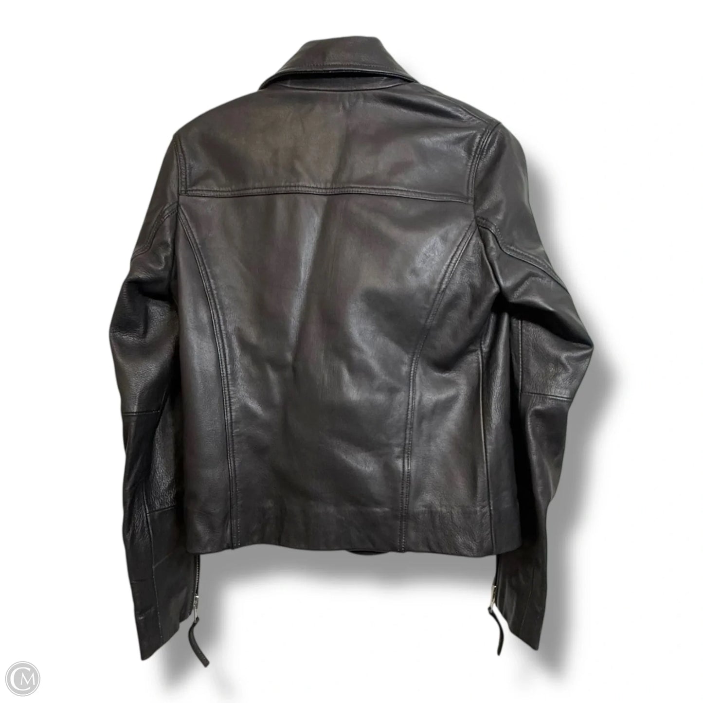 Jacket Moto By Top Shop In Black, Size: 4